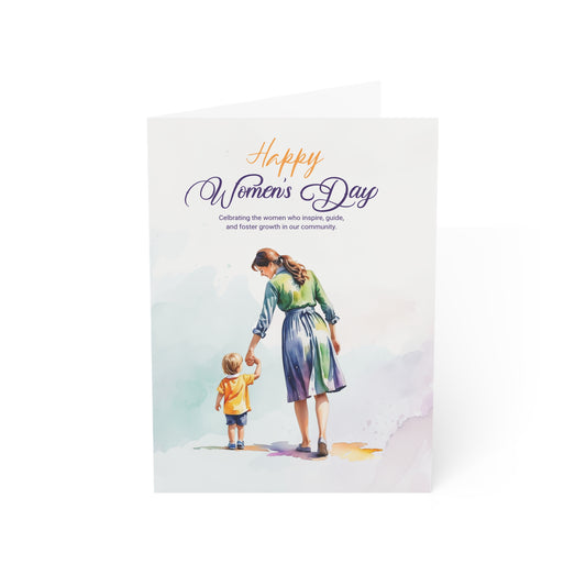 Happy Women's Day Card (10, 30, and 50pcs)