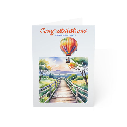 Moving Up Congratulations Card (10, 30, and 50pcs)